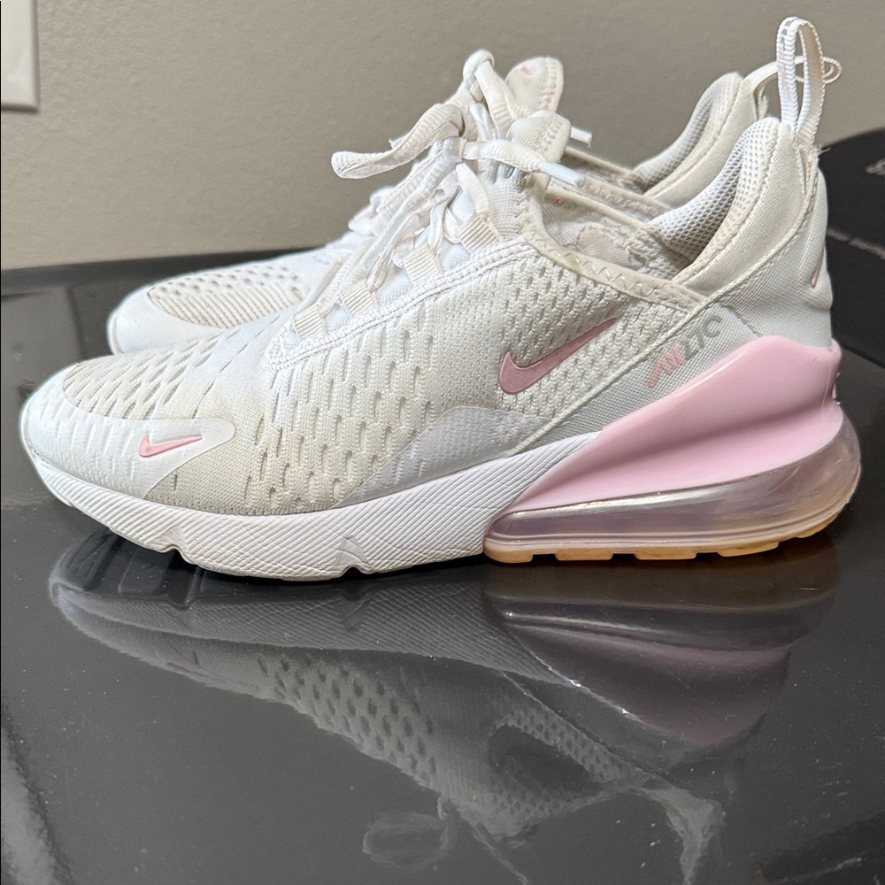 Nike Air27C Big Girls Sneakers - White and Pink - Picture 3 of 6